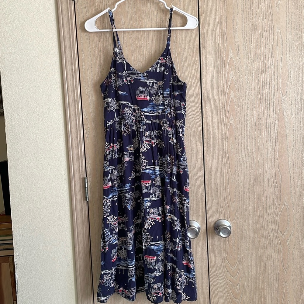 Old Navy Boardwalk Scene Sun Dress Size M
